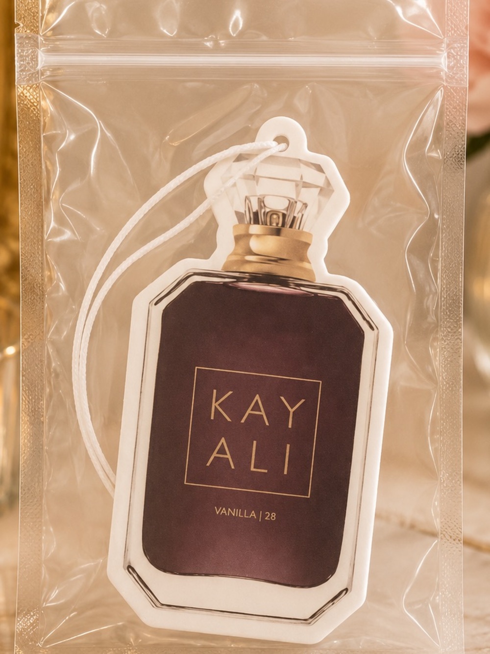 KAY ALI Vanilla 28 Air Freshener - Deep Plum & Gold